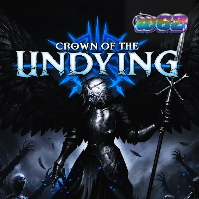 Interface mobile do slot Crown Of The Undying em um smartphone